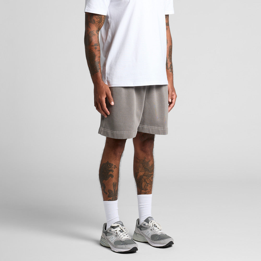 Relax Faded Track Shorts 18&quot;